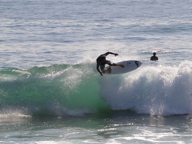 Goff Surfring Laguna Beach