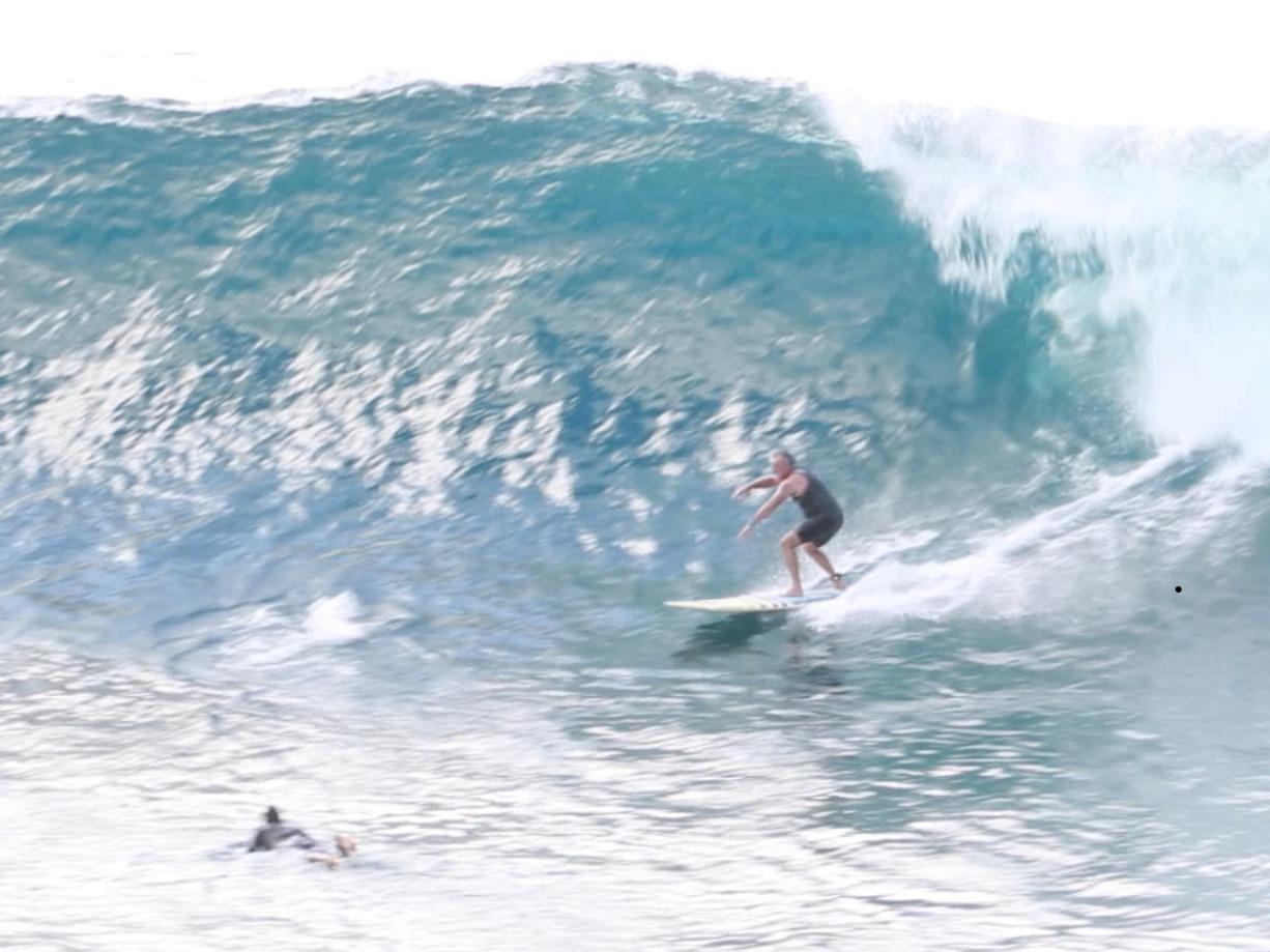 Goff Surfing Maui